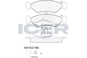 Brake pads FORD