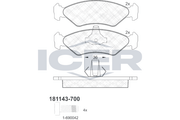 Brake pads FORD