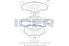 Brake Pad Set Front Icer Seat Ibiza