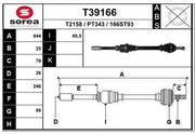 Drive Shaft (Wheel Drive)