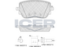 Brake Pad Set ICER
