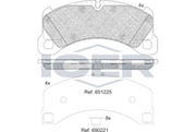 Brake pad,  PORSCHE PANAMERA