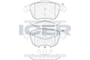 Front Brake Pad Icer Citroen C4