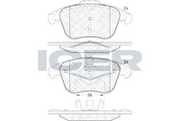 Front Brake Pad Icer Citroen C4