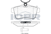 Brake Pad Set, disc brake (Braking System)