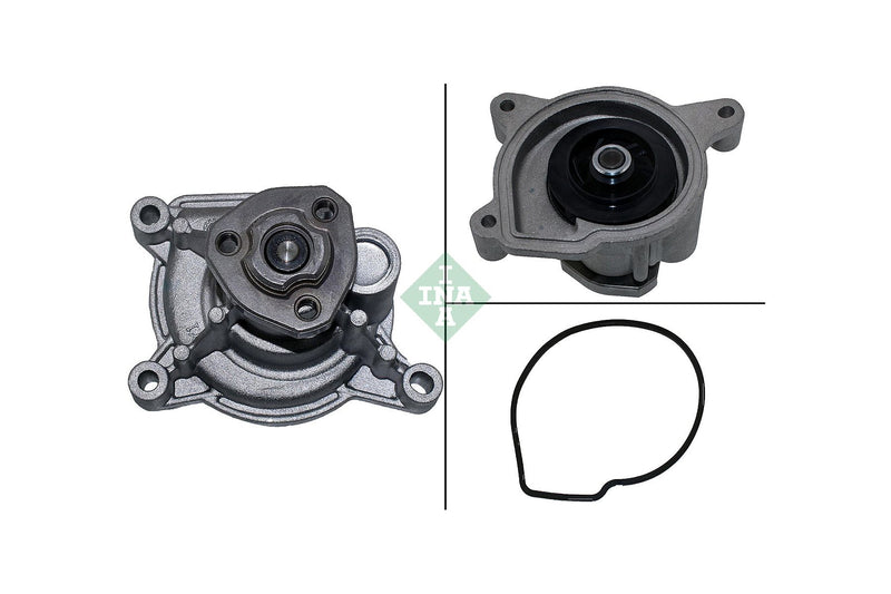 Water Pump, engine cooling  INA SKODA