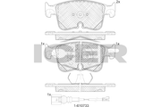 Brake Pad Set, disc brake (Braking System)