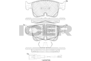 Brake Pad Set, disc brake (Braking System)
