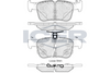 Brake Pad Set Rear Icer Ford Fusion