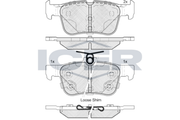 Brake Pad Set Rear Icer Ford Fusion