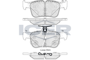 Brake Pad Set Rear Icer Ford Fusion