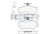 Brake Pad Set Front Icer Vw Passat