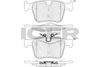Brake Pad Set JAGUAR