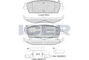 Brake pad, origin Spain