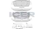 Brake pad, origin Spain