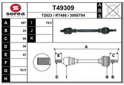 Drive Shaft (Wheel Drive)