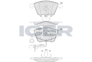 Brake Pad Set, disc brake (Braking System)