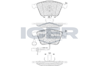 Brake Pad Set, disc brake (Braking System)