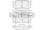 Rear - Brake Pad - Icer - Hyundai Creta