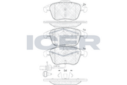 Brake Pad Set Front Icer Audi A5
