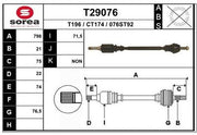 Drive Shaft (Wheel Drive)