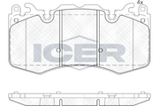Brake Pads Front Axle , Discovery L462 S