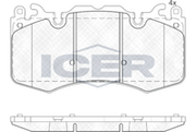Brake Pads Front Axle , Discovery L462 S