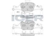 Brake Pad Set ICER