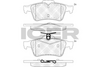 Rear - Brake Pad - Icer - Citroen C5 Iii