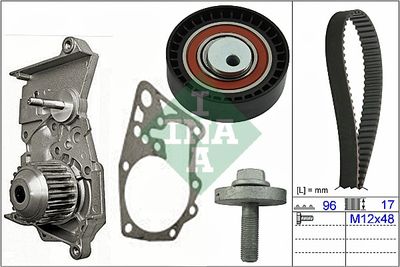 Timing Belt Water Pump Renault Logan Ina