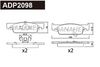 Brake Pad Set, disc brake (Braking System)