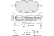 Brake Pad Set ICER