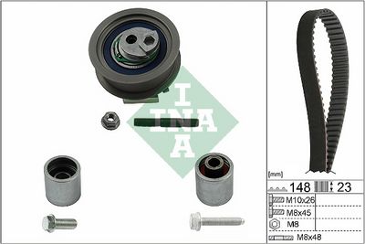 Timing Belt Set Ina Vw Passat