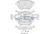 Rear - Brake Pad - Icer Mercedes-Benz E-