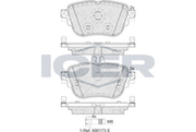 Rear - Brake Pad - Icer Mercedes-Benz E-