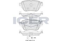 Rear - Brake Pad - Icer Mercedes-Benz E-