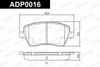 Brake Pad Set, disc brake (Braking System)
