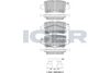 Rear - Brake Pad - Icer Opel Astra K