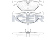 Brake Pad Set, disc brake (Braking System)