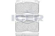 Brake Pad Set CUPRA