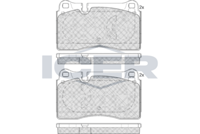 Brake Pad Set CUPRA