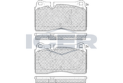 Brake Pad Set CUPRA