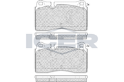 Brake Pad Set CUPRA