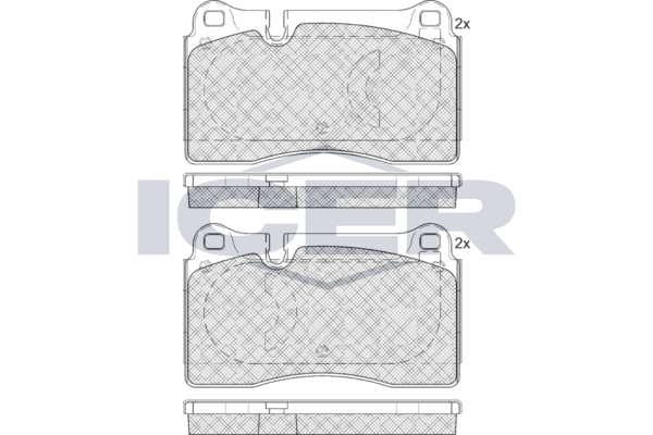 Brake Pad Set CUPRA
