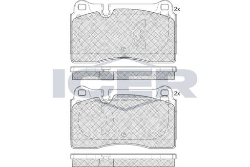 Brake Pad Set CUPRA