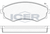 Front - Brake Pad - Icer - Nissan 200Sx
