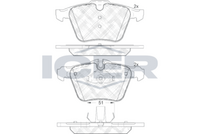 Brake Pad Set, disc brake (Braking System)