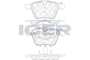 Brake Pad Set, disc brake (Braking System)