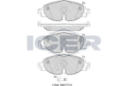 Brake Pad Front Axle Skoda Icer