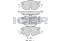 Brake Pad Front Axle Skoda Icer